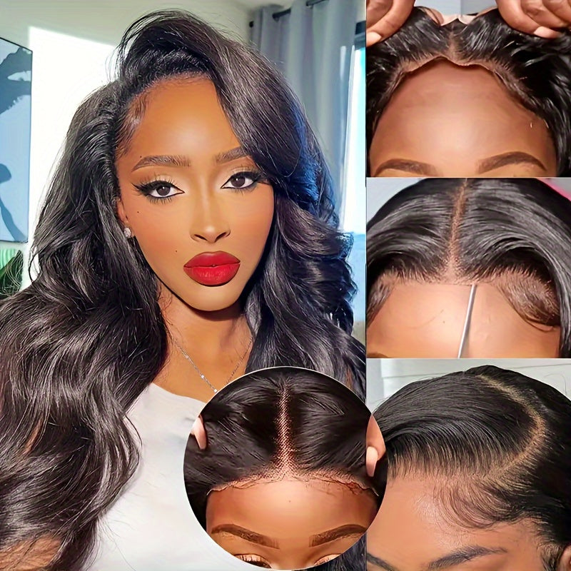 200% Density Glueless Wigs Human Hair Pre Plucked Pre Cut 13x6 Body Wave Lace Front Wigs Human Hair Body Wave Lace Frontal Wigs For Women