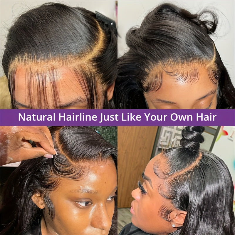 200% Density Glueless Wigs Human Hair Pre Plucked Pre Cut 13x6 Body Wave Lace Front Wigs Human Hair Body Wave Lace Frontal Wigs For Women